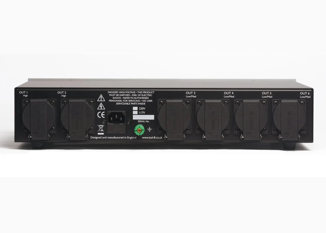 ISOL-8 MiniSUB AXIS 直流阻隔變電站 6插座