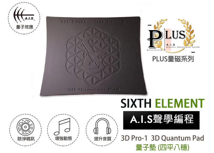 Sixth Element 3D Pro-1 Quantum Pad (Plus) 量子墊
