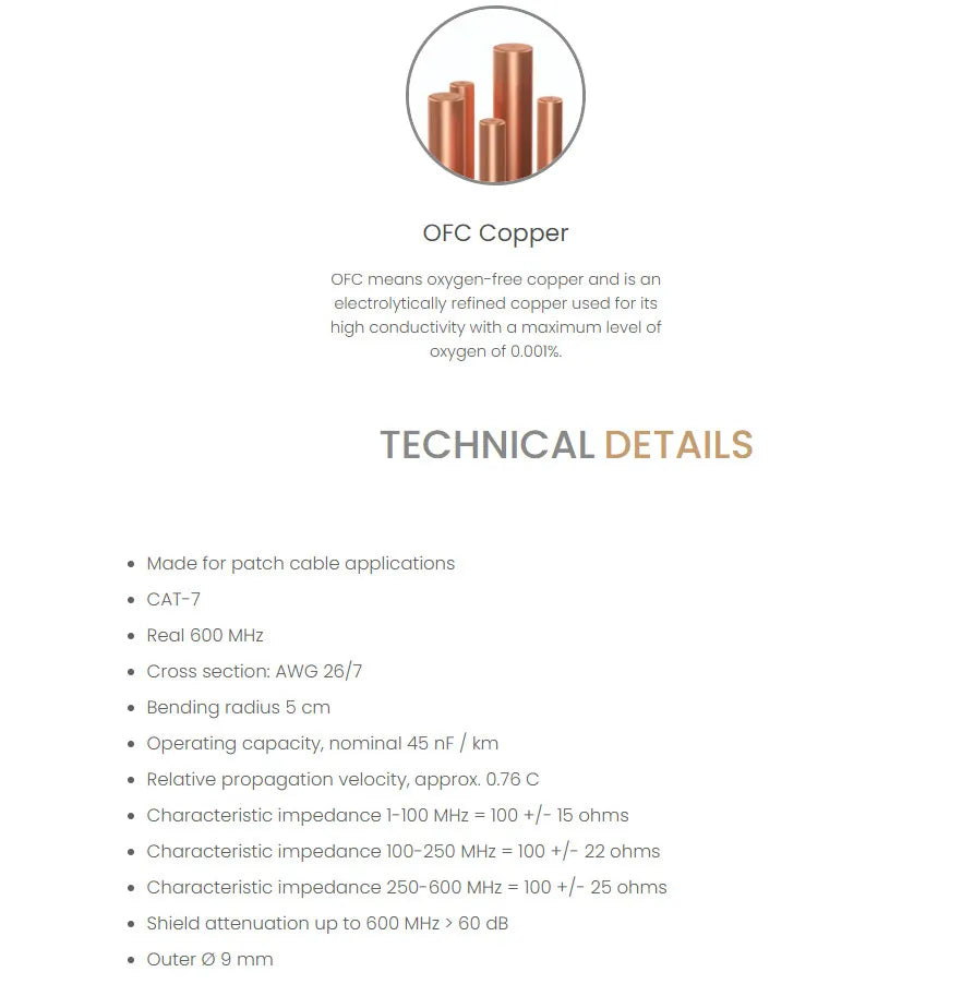 [LAN散線] Viablue EP-7 Silver CAT 7 LAN