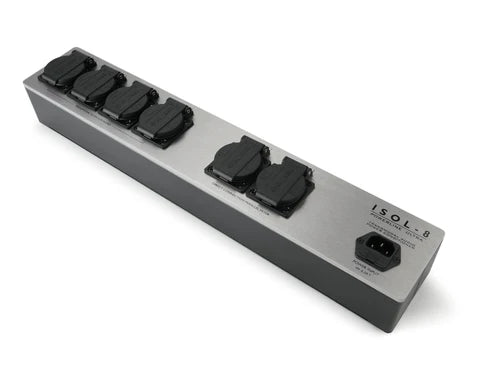 ISOL-8 PowerLine Ultra 低+高電流排插 6插座