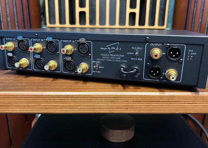 Design by Mr. K PPA-02B (RCA & XLR) 無源前級