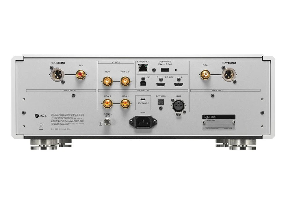 Esoteric N-01XD SE Streaming DAC